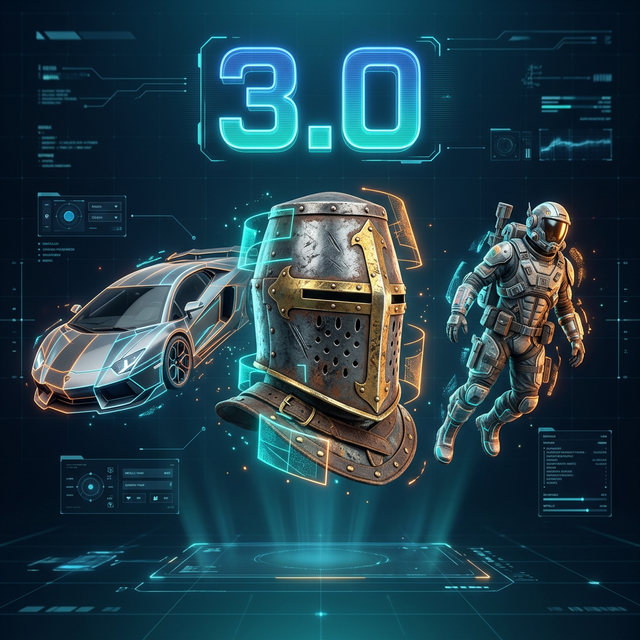 Hunyuan3D 3.0 transforms text and images into production-ready 3D models with detailed PBR materials