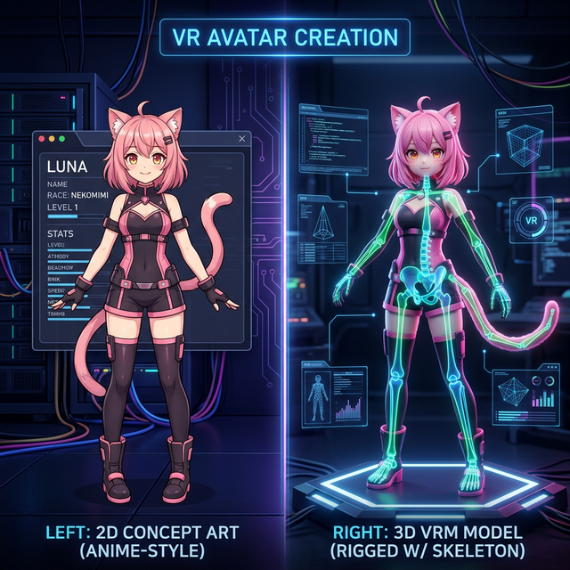 VRChat Avatar Workflow